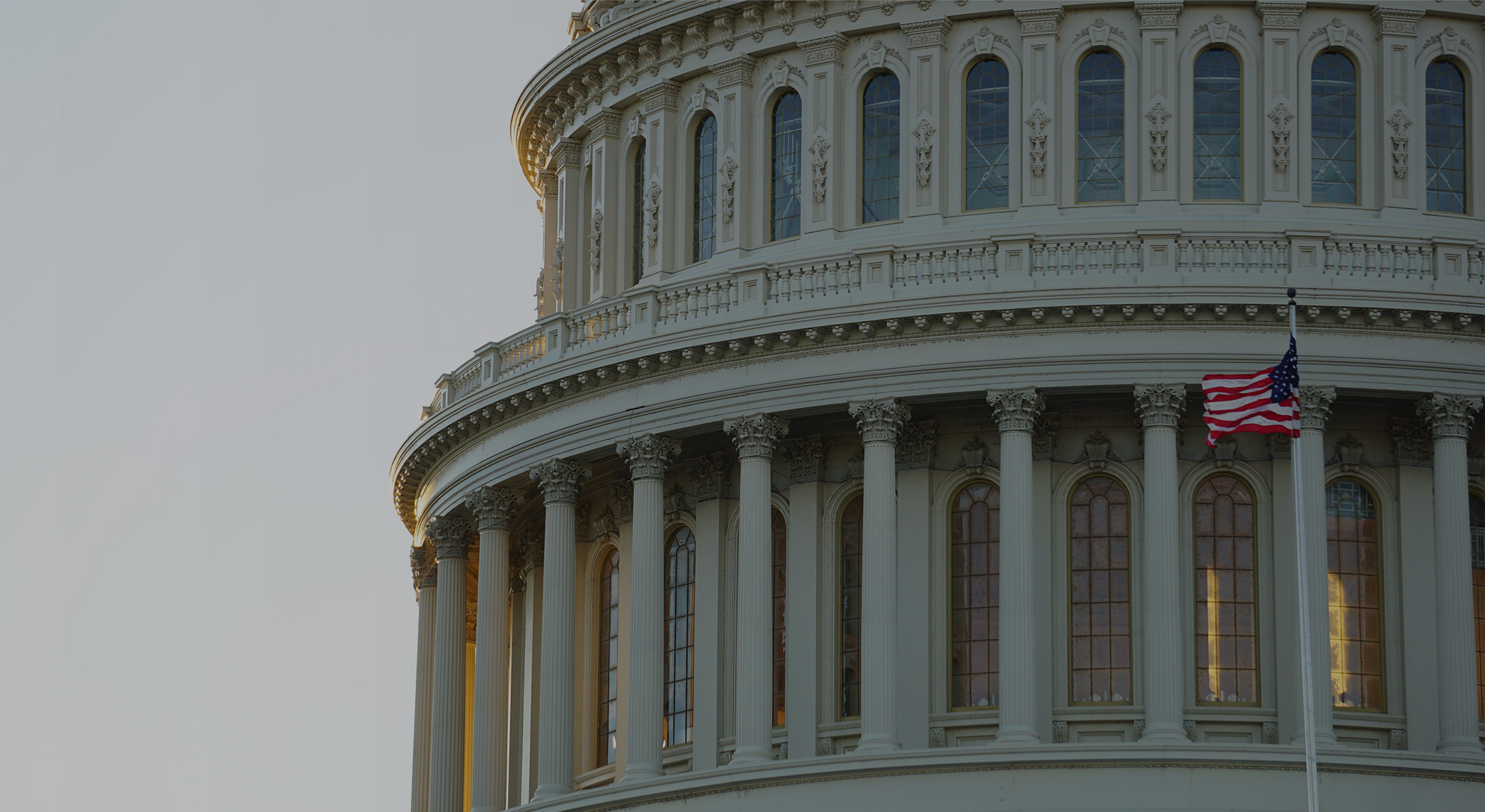 A photo of the US Capitol Building